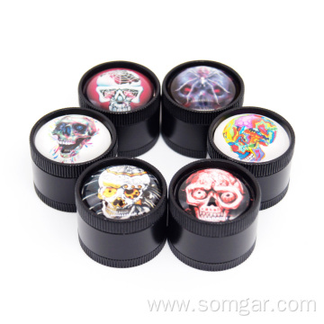 GZ722071-1 metal magnet tobacco grinder